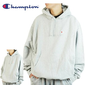 チャンピオン CHAMPIONメンズ パーカーS101 RW PULLOVER HOODIEプルオーバー フーディOXFORD GREY(オックスフォードグレー)スウェット スエット フード付き ロゴ 灰 杢 シンプル