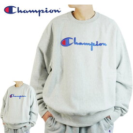 チャンピオン CHAMPIONメンズ トップスGF70 RW LOGO EMB SWEAT PULLOVERロゴ 刺繍 スウェット プルオーバーOXFORD GREY(オックスフォードグレー)トレーナー スエット ロゴ 杢 シンプル