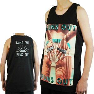 �����Y �^���N�g�b�v�y�N���b�N�|�X�g�Ή��zSHAKAWEAR BODY �V���J�E�F�A�{�f�B�g�pSUNS OUT BUNS OUT PRINT TANK TOP�T���Y �A�E�g �o���Y �A�E�g �^���N�g�b�vBLACK(�u���b�N)�j�����p �� �m�[�X���[�u