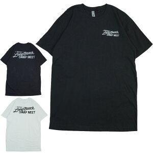 �y�N���b�N�|�X�g�Ή��z�j�����p T�V���cLONG BEACH SWAP MEET TEE�����O�r�[�`�X���b�v�~�[�gT�V���cWHITE(�z���C�g)BLACK(�u���b�N)�����Y ���f�B�[�X �� �� �t���} ���� �����n �A�����J ���S