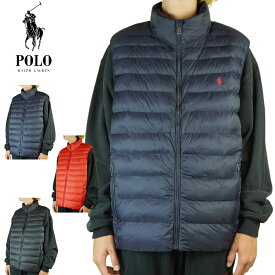 ポロ ラルフローレンPOLO RALPH LAURENメンズ ベストPADDING VEST 中綿入りベストBLACK(ブラック) RED(レッド) NAVY(ネイビー)男性用 レディース アウター レイヤード 袖なし ストリート 黒 赤 紺