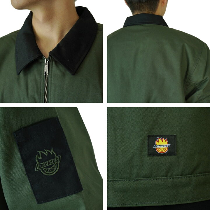 楽天市場】DICKIES ディッキーズメンズ ジャケット SPITFIRE 