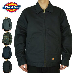 DICKIES �f�B�b�L�[�Y�����Y �W���P�b�g�A�C�[���n���[ �L���g ���C���h �E�[�u�� �c�C�� �W���P�b�gEISENHOWER QUILT LINED WOVEN TWILL JACKET�u���b�N �`���R�[�� �_�[�N�l�C�r�[ �n���^�[�O���[���J��