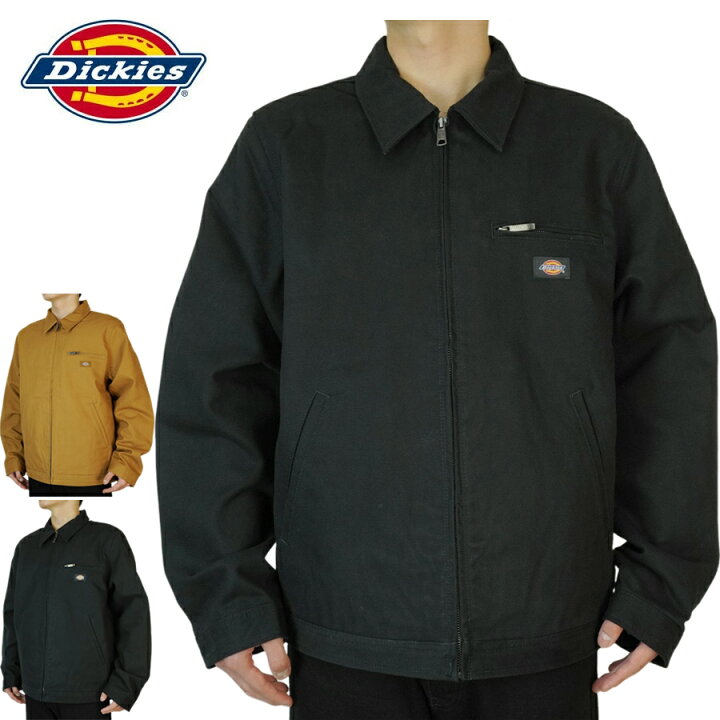 L黒ブラック新品ディッキーズdickiesダック裏地キルティングワーク 