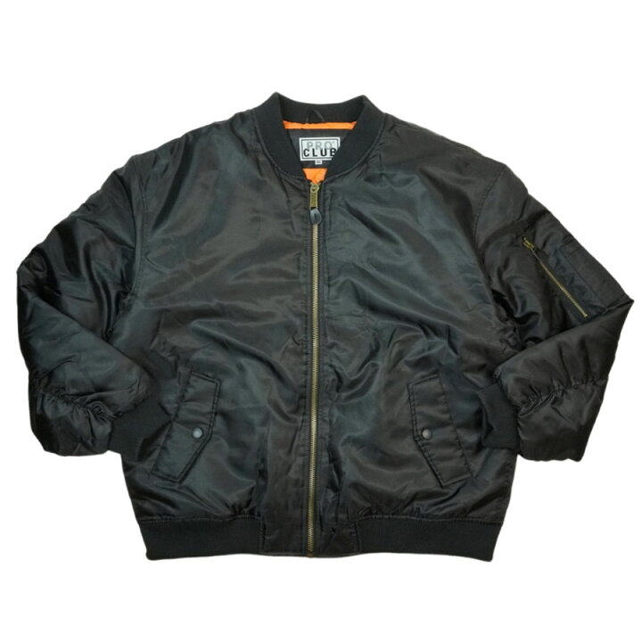 楽天市場】プロクラブ PRO CLUBメンズ ジャケット129 FLIGHT JACKET 