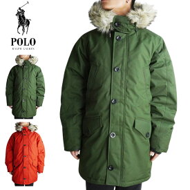 POLO RALPH LAURENポロ ラルフローレンミリタリージャケット N3BエヌスリービージャケットRED(レッド)OLIVE(オリーブ)メンズ アウター 赤 カーキ ロング ファー