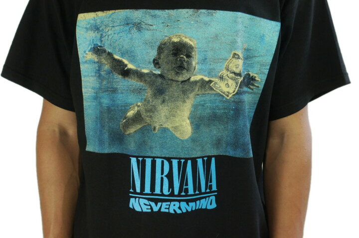 楽天市場】【クリックポスト対応可】メンズ TシャツNIRVANA NEVER MIND 