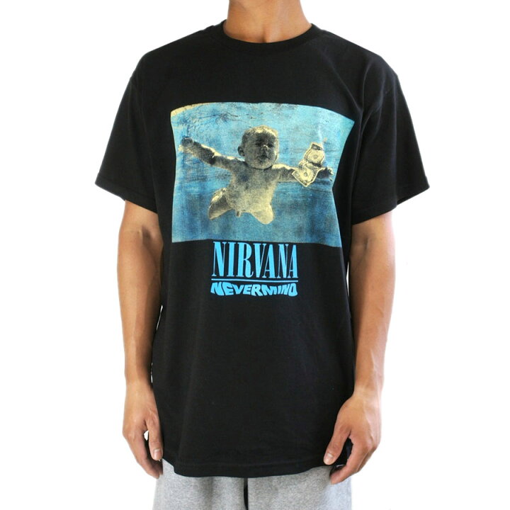 楽天市場】【クリックポスト対応可】メンズ TシャツNIRVANA NEVER MIND 