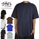 【クリックポスト対応可】SHAKA WEAR シャカウェアメンズ TシャツHEAVYWEIGHT TEE ヘビーウェイト7.5OZ TEEブラック ホワイト ネイビー ブルー グレー ブラウン男女兼用 黒 白 紺 青 灰 茶 半袖 TSHIRTSロサンゼルス 厚地 無地 ヘヴィウェイト