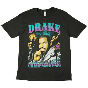 �y�N���b�N�|�X�g�Ή��z�����Y T�V���cDRAKE CHAMPAGNE PAPI TEE�h���C�N �V�����p�� �p�s T�V���c ���b�vTBLACK(�u���b�N)�A�[�e�B�X�g �̎� �v�����g �~���[�W�b�N �C���X�g USA HIPHOP RAP MUSIC