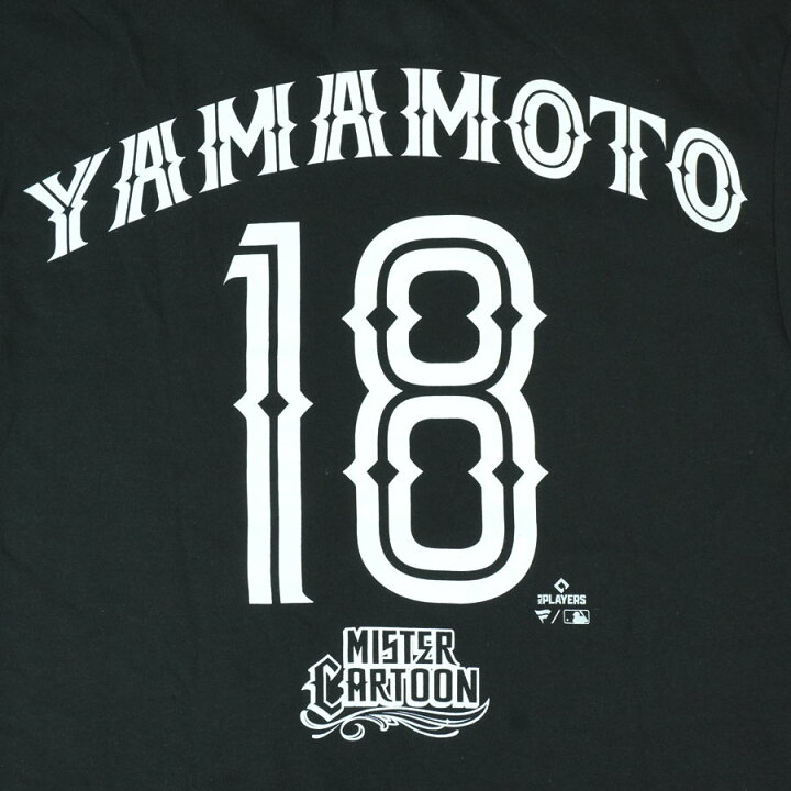 楽天市場】山本由伸 Tシャツ ミスターカートゥーン 公式 ドジャース 