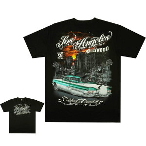 �y�N���b�N�|�X�g�Ή��z�����Y T�V���cLOS ANGELES HOLLYWOOD CALIFORNIA DREAMING TEE�J���t�H���j�A ���T���[���X �n���E�b�h T�V���cBLACK �u���b�N ���o�C�J�[ �`�J�[�m WESTSIDE ���C�� ���[���C�_�[