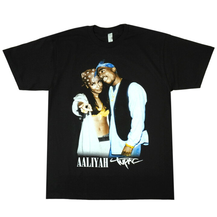 楽天市場】メンズ Tシャツ【クリックポスト対応可】2PAC AALIYAH 