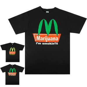 �����Y T�V���c�y�N���b�N�|�X�g�Ή��zMARIJUANA I�fM SMOKIN�fIT TEE�}���t�@�i T�V���c�u���b�N �� �p���f�B�[ �j�����p ���� TSHIRTS �A�[�e�B�X�g���b�vT �~���[�W�b�NT ���f�B�[�X
