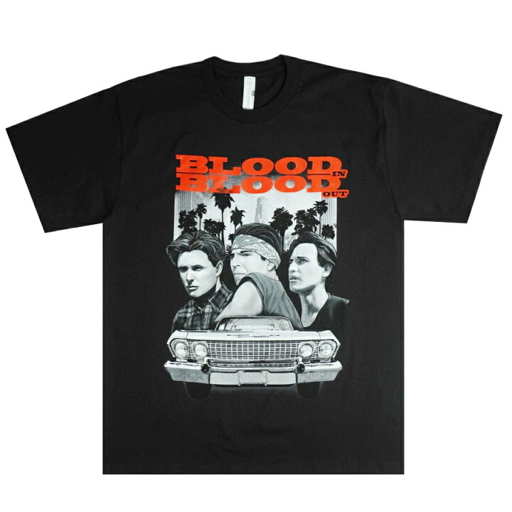 楽天市場】メンズ Tシャツ【クリックポスト対応可】BLOOD IN BLOOD OUT 