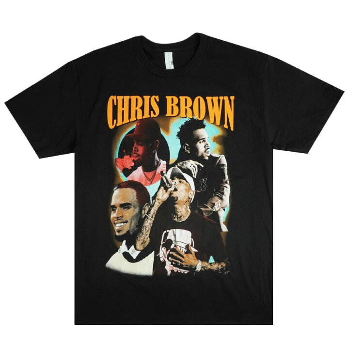 楽天市場】メンズ Tシャツ【クリックポスト対応可】CHRIS BROWN RAP 