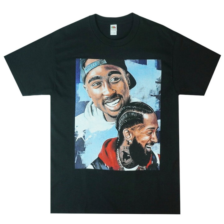 楽天市場】メンズ Tシャツ【クリックポスト対応可】2PAC NIPSEY HUSSLE 