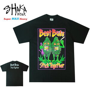 �����Y T�V���c�y�N���b�N�|�X�g�����zSHAKA WEAR BODY �V���J�E�F�A�{�f�B�g�pBEST BUDS STICK TOGETHER�x�X�g�o�b�Y �X�e�B�b�N �g�D�Q�U�[ T�V���c�� �u���b�N ���ʒj�����p �� ���� ���T���[���X�A