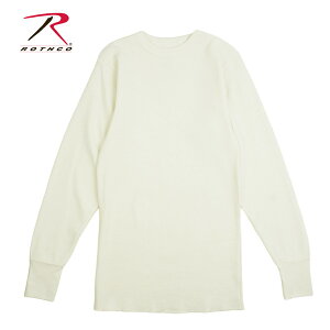 ���X�R ROTHCO�����Y ����T�V���c 6448 A726 / 890LS�C���f�� �w�r�[�E�F�C�g �T�[�}���g�b�vINDERA HEAVY WEIGHT THERMAL TOPNATURAL �i�`������ �A�C�{���[�j�����p �� �����O�X���[�u�A���_�[�E�F�A �~���^