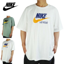 【クリックポスト発送】NIKE ナイキメンズ TシャツLAS VEGAS CITY TEEラスベガスシティーTシャツWHITE(ホワイト）GREEN(グリーン)AV3636-101 白 青 緑 黄色 オレンジ LV ストリート クルーネック