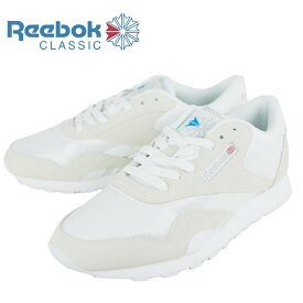 REEBOK リーボック スニーカーFV1593 CL NYLONクラシックナイロンWHITE(ホワイト)メンズ USA スエード 白 靴 ランニング ストリート