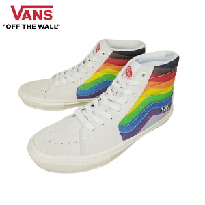 oY VANS @YyzSKATE SK8-HI XP[gnC XP[^[nCPRIDE WHITE/MULTI vCh zCg C{[LGBTQ WF_[t[ vChRNVY fB[X Xj[J[