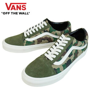 VANS Xj[J[VANS @Y oYyȂzOLD SKOOL I[hXN[Camo Olive/White J I[u/zCgJt[W  O[ EbhhY fB[X Xj[J[ C 