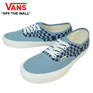 VANS Xj[J[VANS @Y oYyȂzAUTHENTIC I[ZeBbNWARP CHECK BLUE [v`FbNu[`FbJ[{[h LoX T[tY fB[X Xj[J[ C [Jbg