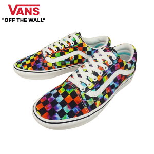 oY VANS @YXj[J[ I[hXN[COMFYCUSH OLD SKOOL(TIE-DYE CHECKER)BLACKRtBNbV ^C_C `FbJ[ ubNY fB[X C XP{[ sk8 [Jbg Xg[g