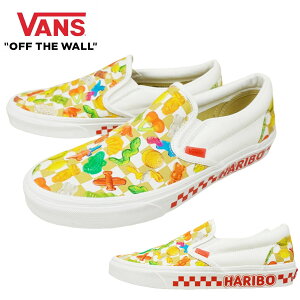 VANS �X�j�[�J�[VANS ���@���Y �o���Y�y���Ȃ��zCLASSIC SLIP ON �X���b�|�� �X���b�v�I��HARIBO CHECKERBOARD MULTI�n���{�[ �`�F�b�J�[�{�[�h �}���`�� �n���{�[�x�A �O�~ ���َq �`�F�b�J�[�� �J���t��
