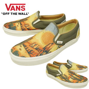 VANS Xj[J[VANS @Y oYyȂzCLASSIC SLIP ON Xb| XbvICALI DARKGREEN JtHjA _[NO[JN^X T{e ^yXg[ LVRY fB[X X