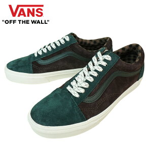 VANS Xj[J[VANS @Y oYyȂzOLD SKOOL I[hXN[PIG SUEDE PLAID SCARAB sbOXG[h vChXJuXEF[h uE O[ XG[hU[  ΃Y fB