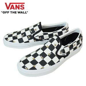 VANS Xj[J[VANS @Y oYyȂzCLASSIC SLIP ON Xb| XbvIBEE CHECK BLACK/TRUE WHITE r[`FbN ubNzCg`FbJ[{[h I n` LN^[Y fB