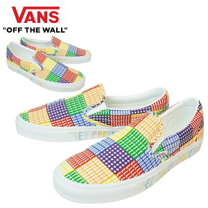VANS Xj[J[VANS @Y oYyȂzCLASSIC SLIP ON Xb| XbvIPRIDE MULTI/TRUE WHITE vCh }` gD[zCgC{[ LGBTQ+  SY fB[X LA C R