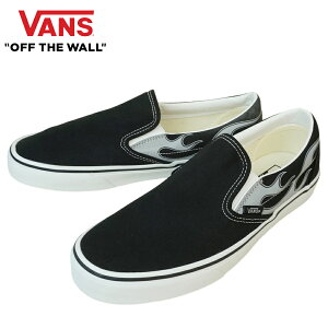 VANS Xj[J[VANS @Y oY ȂCLASSIC SLIP ON Xb| XbvIREFLECTIVE FLAME BLACK tNeBu t[ ubNt@C[t[ tN^[  Vo[ 