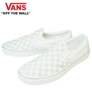 VANS Xj[J[VANS @Y oYyȂzCLASSIC SLIP ON Xb| XbvIMETALLIC TRUE WHITE ^bN gD[zCg`FbJ[{[h Vo[   ⃁Y fB[X LA C