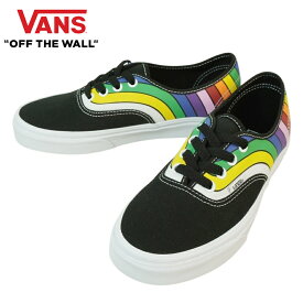 バンズ VANS ヴァンズ【箱無し】AUTHENTIC オーセンティック(REFRACT)BLK/TRWHT/MULTI(リフラクト)ブラック/トゥルーホワイトメンズ レディース スニーカー 靴 スケボー sk8ストリート ローカット 黒 カラフル