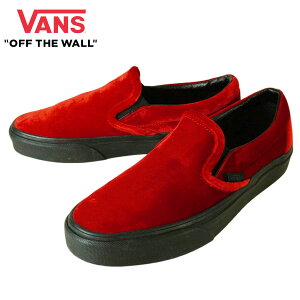 oY VANS @YyzCLASSIC SLIP-ON NVbN Xb|VELVET CHILI PEPPER/BLACKxxbg `ybp[/ubNY fB[X Xj[J[ C XP{[ sk8R Xg[g [