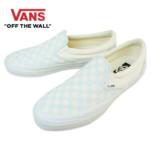 VANS �X�j�[�J�[VANS ���@���Y �o���YLX �N���V�b�N�X���b�|��98 LX CLASSIC SLIP-ON 98 �X���b�v�I��CHECKERBOARD ICE MELT �A�C�X�����g �`�F�b�N �y�[���u���[�W�F �`�F�b�J�[ �� �v���~�A�� ���C�������Y