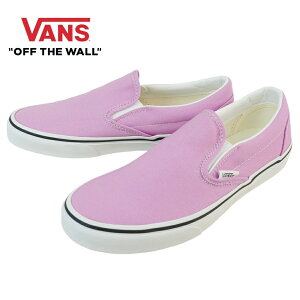 VANS �X�j�[�J�[VANS ���@���Y �o���YCLASSIC SLIP ON �X���b�|�� �X���b�v�I��ORCHID/TRUE WHITE �I�[�L�b�h �g�D���[�z���C�g�s���N �p�[�v���n ���n �V���v�������Y ���f�B�[�X �X�j�[�J�[ �C �R��