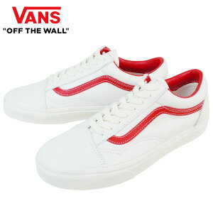 VANS �o���Y ���@���Y�I�[���h�X�N�[�� OLD SKOOLVINTAGE LEATHERBLANC DE CREAM RED���B���e�[�W���U�[ �N���[�� ���b�h�� �� �v �X�g���[�g ��ԃ����Y ���f�B�[�X �X�j�[�J�[ �C ���[�J�b�g sk8 �X�P�V��