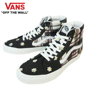 oY VANS @YyzSK8-HI XP[gnC XP[^[nCFLORAL PLAID PATCHWORK t[ vCh pb`[Nԕ `FbN g hJ |bvY fB[X Xj[J[ C X