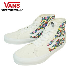 バンズ VANS ヴァンズ【箱無し】SK8 HI TAPEREDスケートハイ スケーターハイ テーパードFLORAL WHITE フローラルホワイトオフホワイト 白 花柄 スウェードメンズ レディース スニーカー 靴 スケボー ハイカット