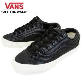 VANS スニーカーバンズ ヴァンズ OTW OLD SKOOL 36 FORM オールドスクール 36 フォームBLACK ブラック 黒レザー ローカット クラシック スケート革 メンズ レディース オレンジ ストリート カジュアル