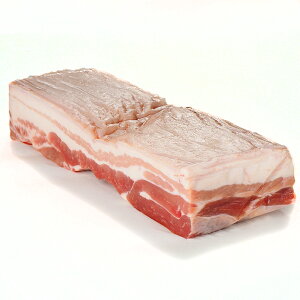 皮付き 豚バラ肉 ブロック 800g 五枚肉 豚肉ばら ラフテーやローストにどうぞ！ -P114