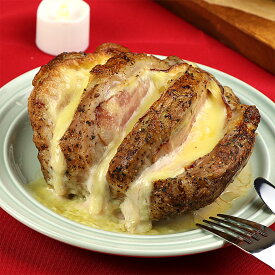 ロティ・オルロフ 550g（ハーフサイズ） ベーコンとチーズを挟んだ豚肉のロースト 未加熱ブロック(冷凍・生) 味付け済み 未調理 調理セット-P104E