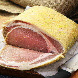 【復活】手作り バックベーコンブロック/塩漬け豚肉(Back Bacon) カナディアンベーコン ロース肉-H003