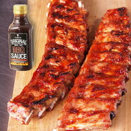 オリジナルBBQソース付スペアリブ・ベービーバックリブ1.2kg 豚肉 骨付き ブロック　2ラック入り バーベ…
