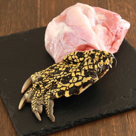 ワニ肉 （ワニ足） 骨付き足 Crocodile Legs Bone-in (500g-699g) SKU508