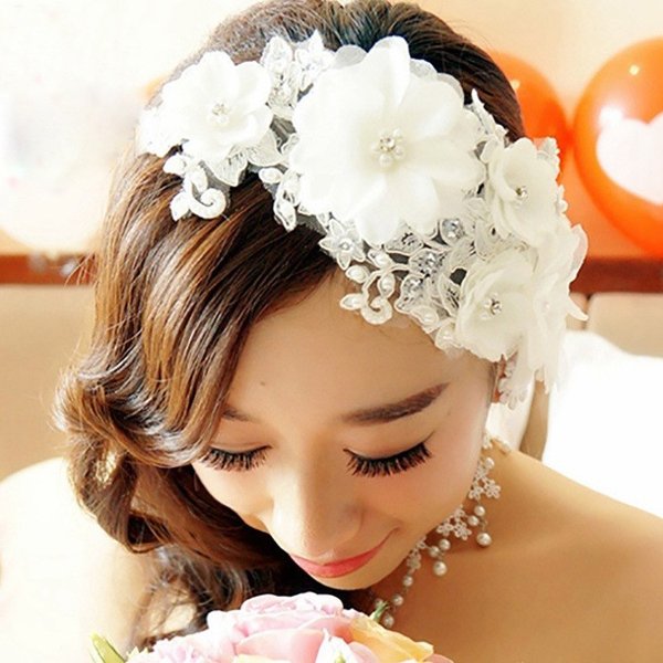 楽天市場】ヘッドドレス ウェディング 結婚式 髪飾り パール 真珠 ヘア 